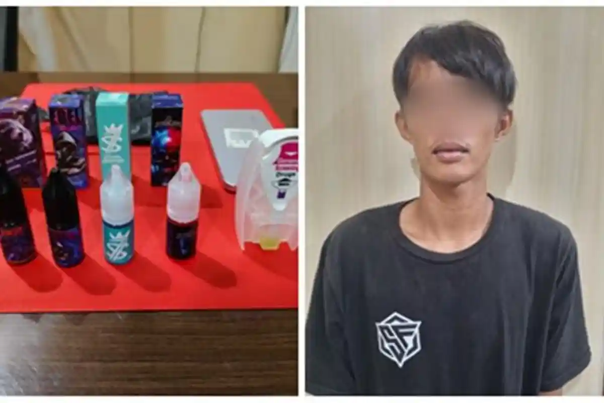 Polres Nunukan Kembali Amankan 5 Botol Cairan Liquid Mengandung Narkotika yang Dipasok dari Malaysia