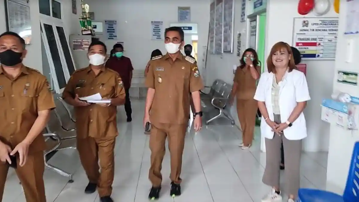 SIDAK ke Sejumlah Instansi Pelayanan Publik, Wakil Bupati Karo Minta Pegawai Jangan Terlena