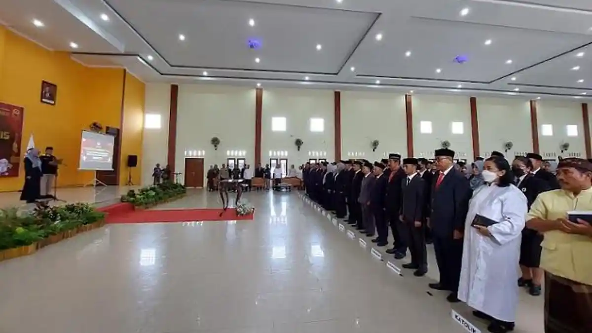 85 Anggota PPK Dilantik, Ini Pesan Dari Ketua KPU Karanganyar