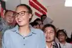 Nadine Chandrawinata Penuhi Panggilan Subdit Resmob Polda