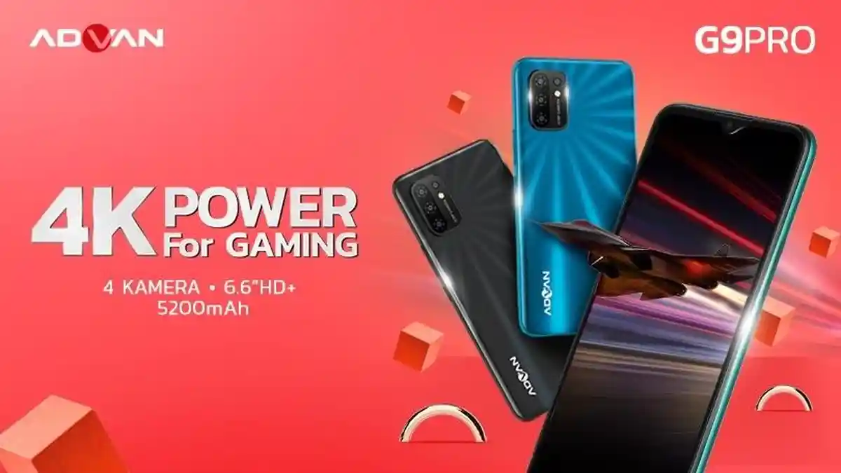 Advan G9 Pro Power for Gaming Dipersenjatai Baterai Jumbo, Meluncur dengan Harga Rp 1,5 Jutaan