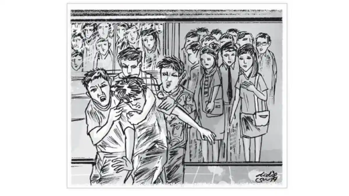 Pegawai Komisi Penyiaran Indonesia Dirundung Teman Sekantor, Buah Zakarnya Dicoret Spidol