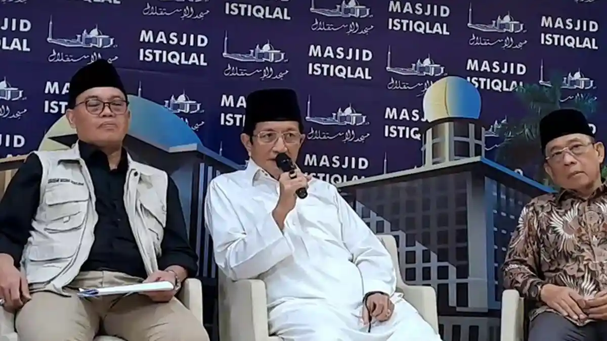 Wapres Ma'ruf Amin Salat Idulfitri di Masjid Istiqlal, Rektor UIN Syarif Hidayatullah Jadi Khatib