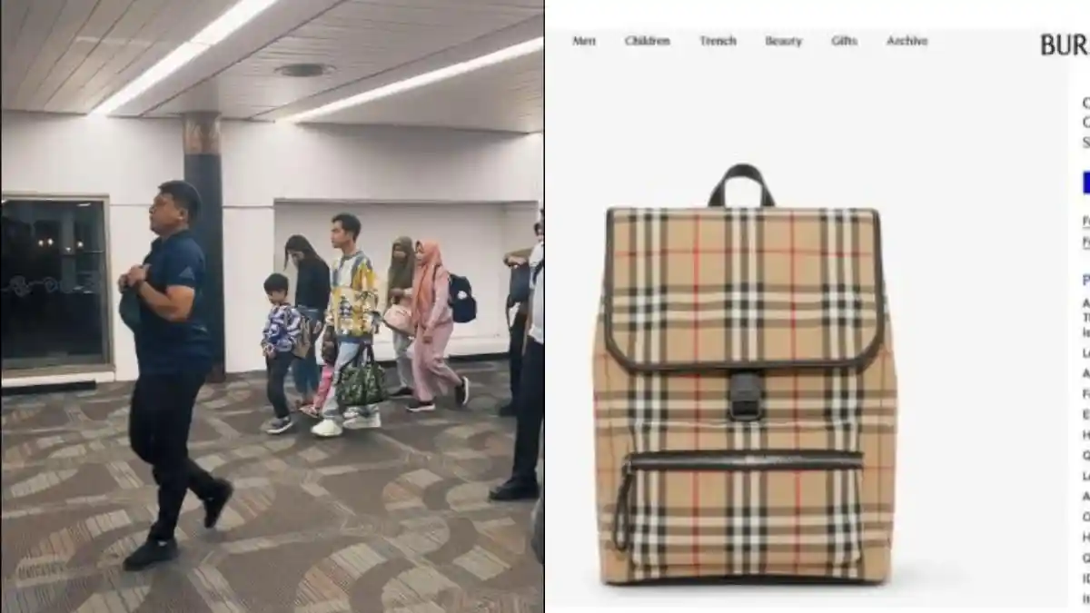 Potret Jan Ethes Pakai Tas Seharga Rp 16 Juta saat Bareng Gibran Rakabuming dan Selvi Ananda