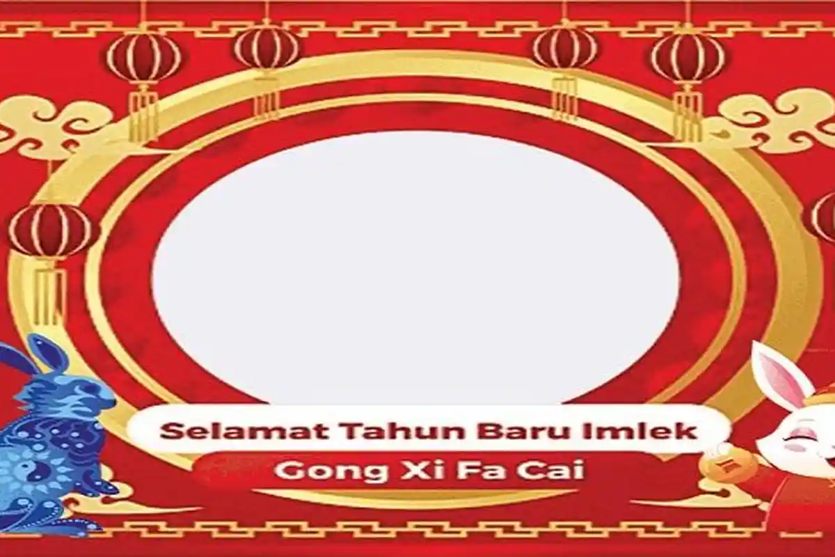 Imlek 2023, 20 LINK Twibbon Tahun Baru Imlek 2023, Desain Menarik Ada Gambar Kelinci Air