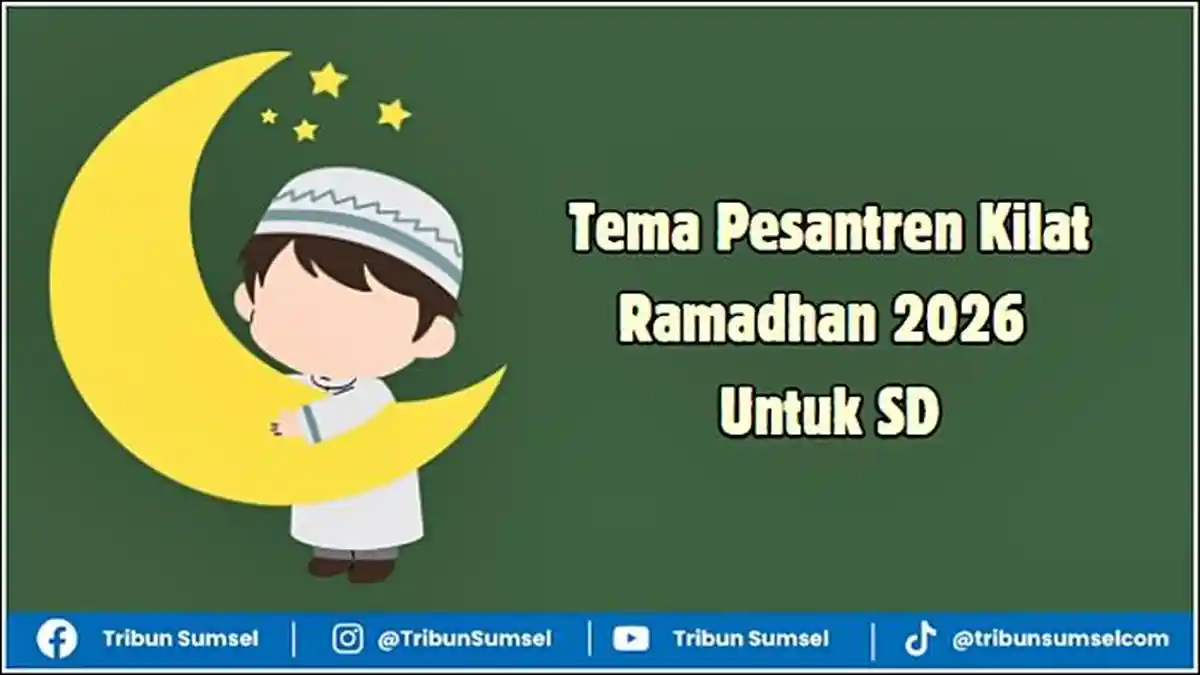 25 Tema Pesantren Kilat Ramadhan 2026 Untuk SD, Tanamkan Nilai Islami Sejak Dini