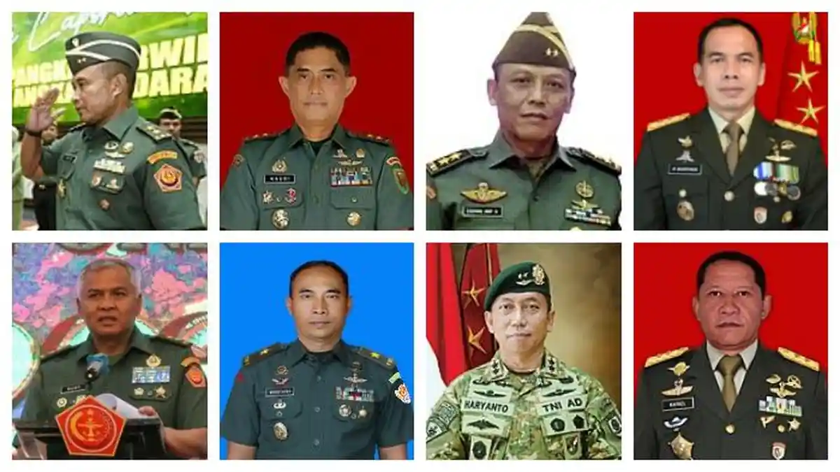 Daftar Pangdam Baru Desember 2024