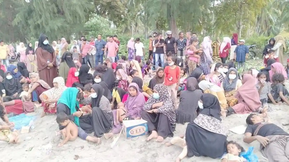 Warga Blang Raya Laweung Tolak Keberadaan Imigran Rohingya, Ini Respon Pemkab PIdie