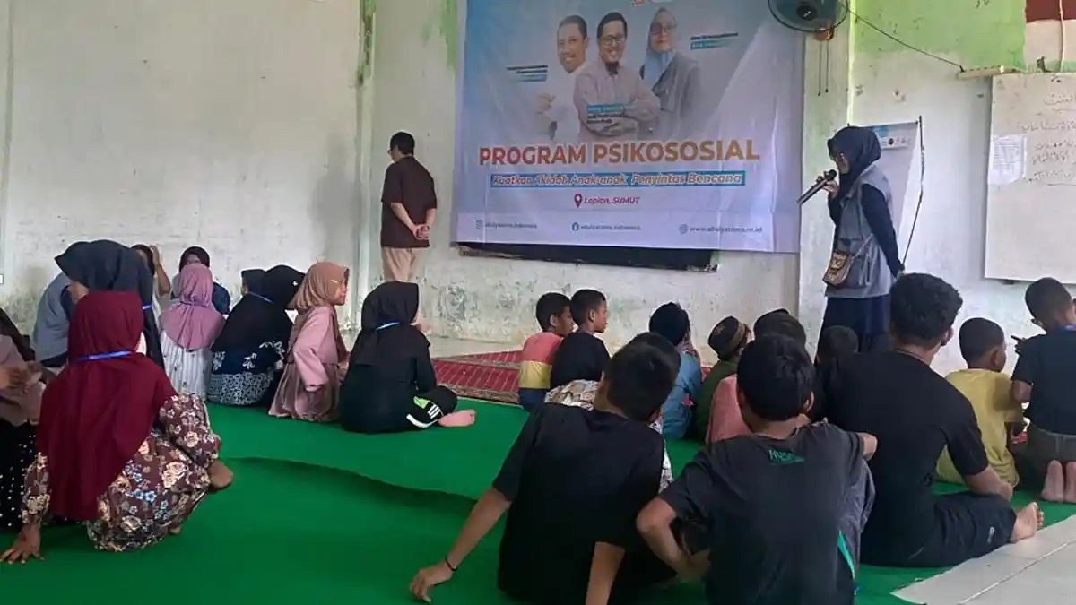 Menguatkan Iman di Tengah Bencana, 200 Anak Desa Lopian Ikuti Program Psikososial