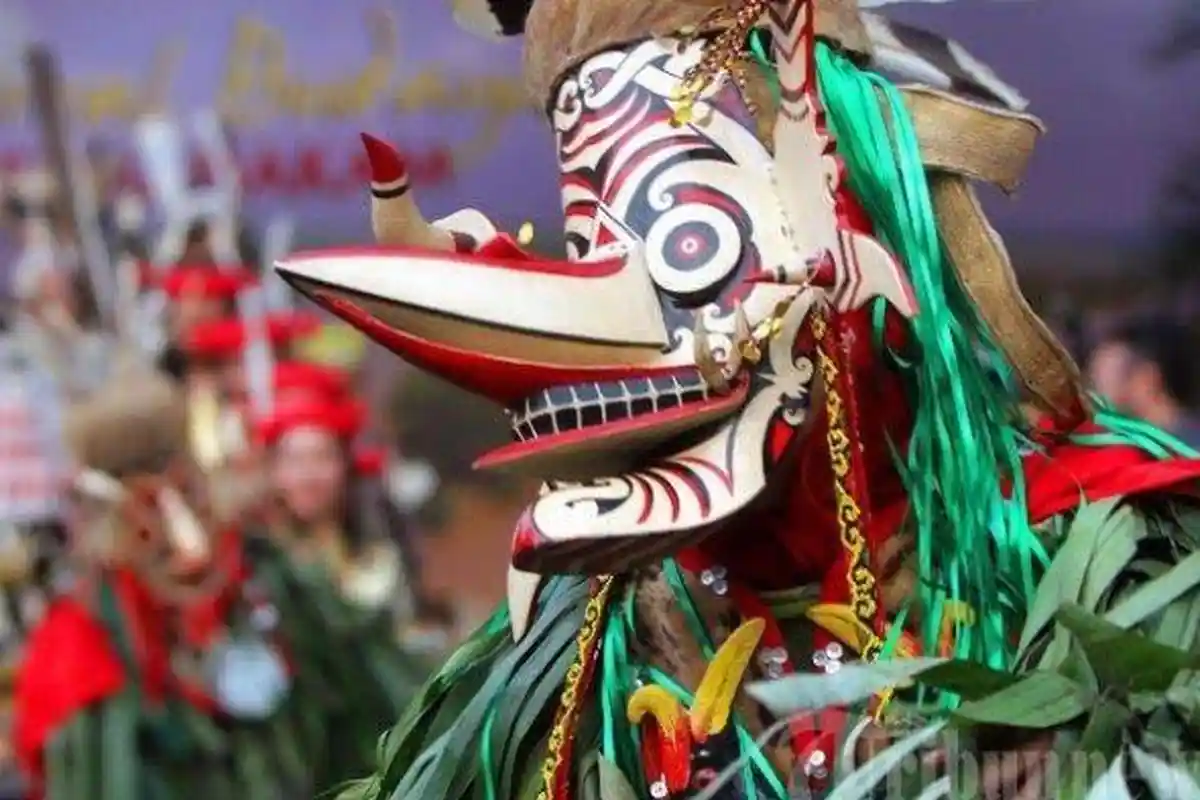 Hudoq Pakayang Digelar 4 Bulan Lagi, Disparpora Mahulu Kaltim Koordinasi dengan Kemenparekraf RI