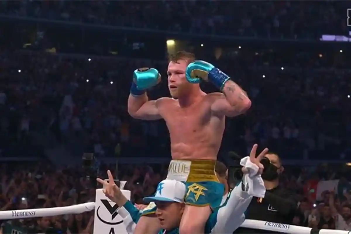 HASIL Akhir Tinju Dunia Hari Ini - Saul Canelo Alvarez Menang TKO atas Billy Joe Saunders