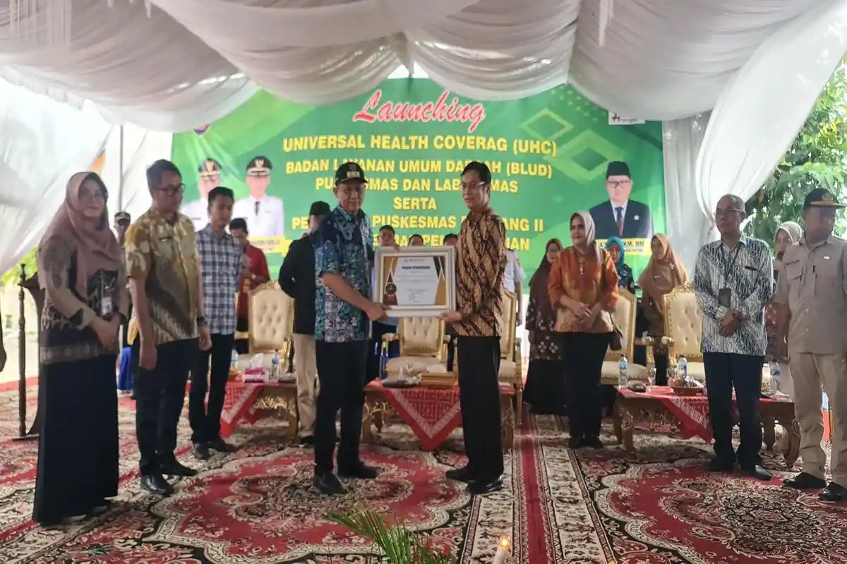 Raih Predikat UHC, Bupati OKU Timur Sebut Hampir Seluruh Warganya Tercover BPJS Kesehatan