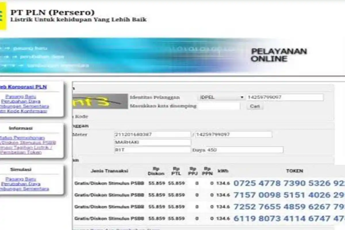 DAFTAR Token Listrik Gratis PLN Desember Login www.pln.co.id, stimulus.pln.co.id & layanan.pln.co.id