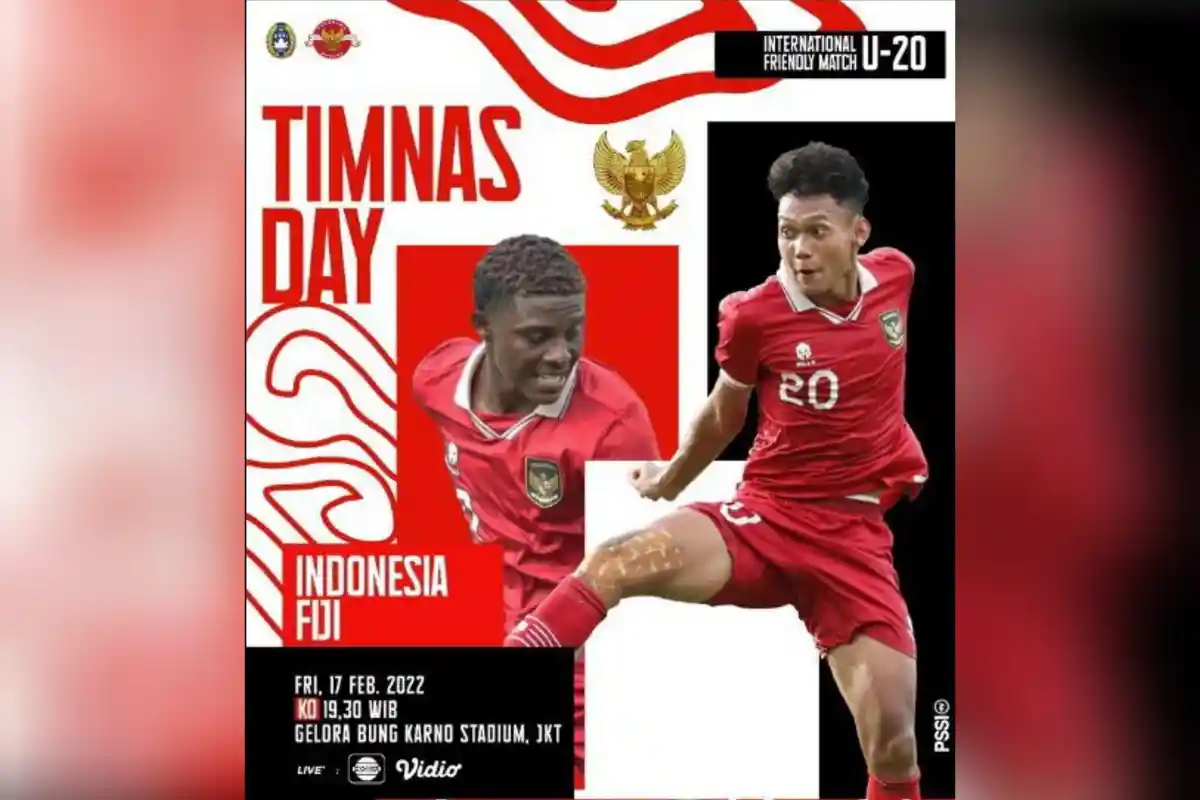 Link Nonton Live Streaming Indosiar Timnas U20 Indonesia vs Fiji Hari ini 19.30 WIB Gratis di Sini