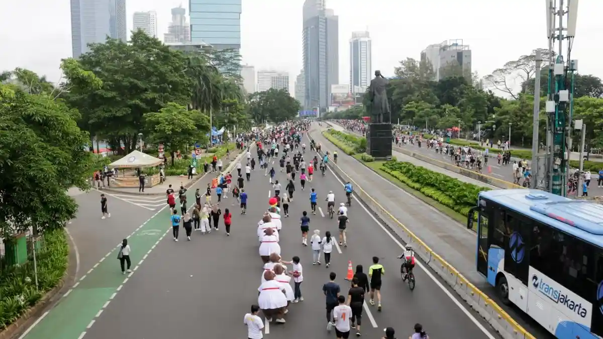 Tidak Biasa, Senam Berbasis Seni Budaya hingga Tarian Tradisional Meriahkan CFD