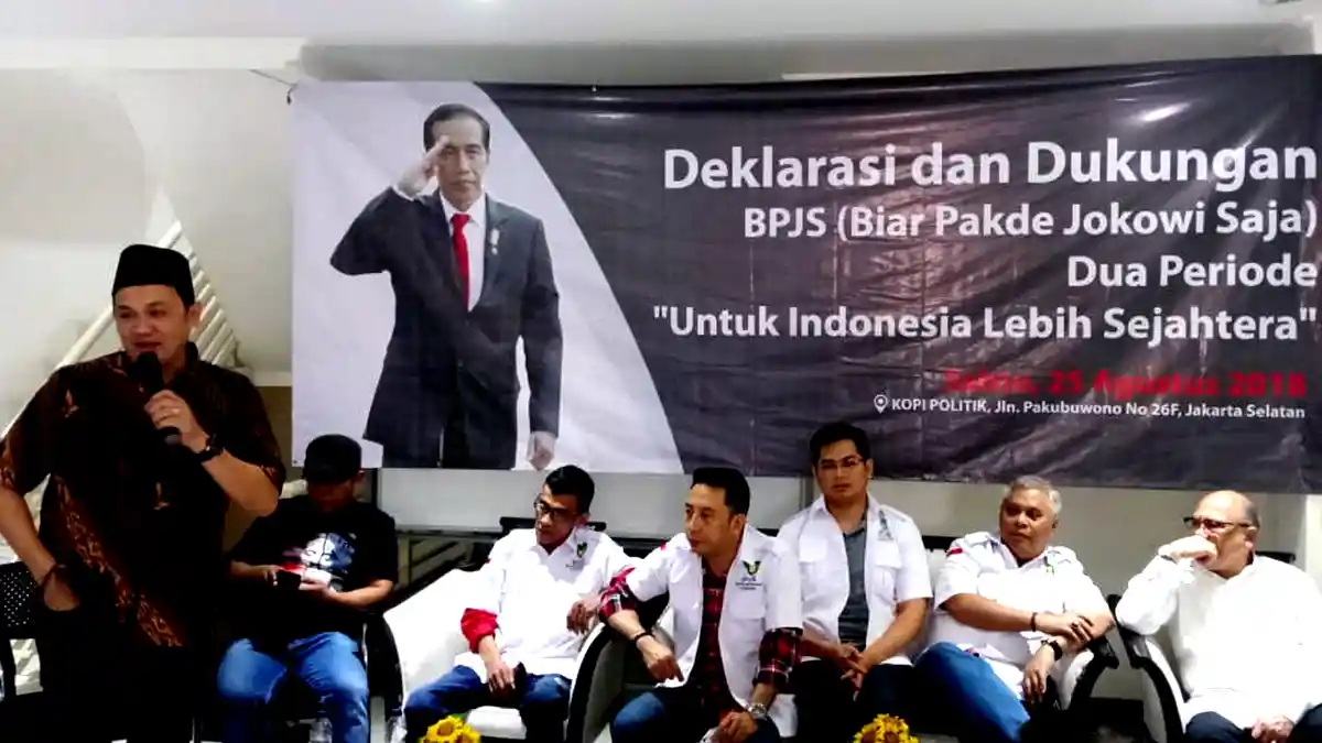Farhat Abbas Gandeng Artis dan Politisi Bentuk BPJS Dukung Jokowi