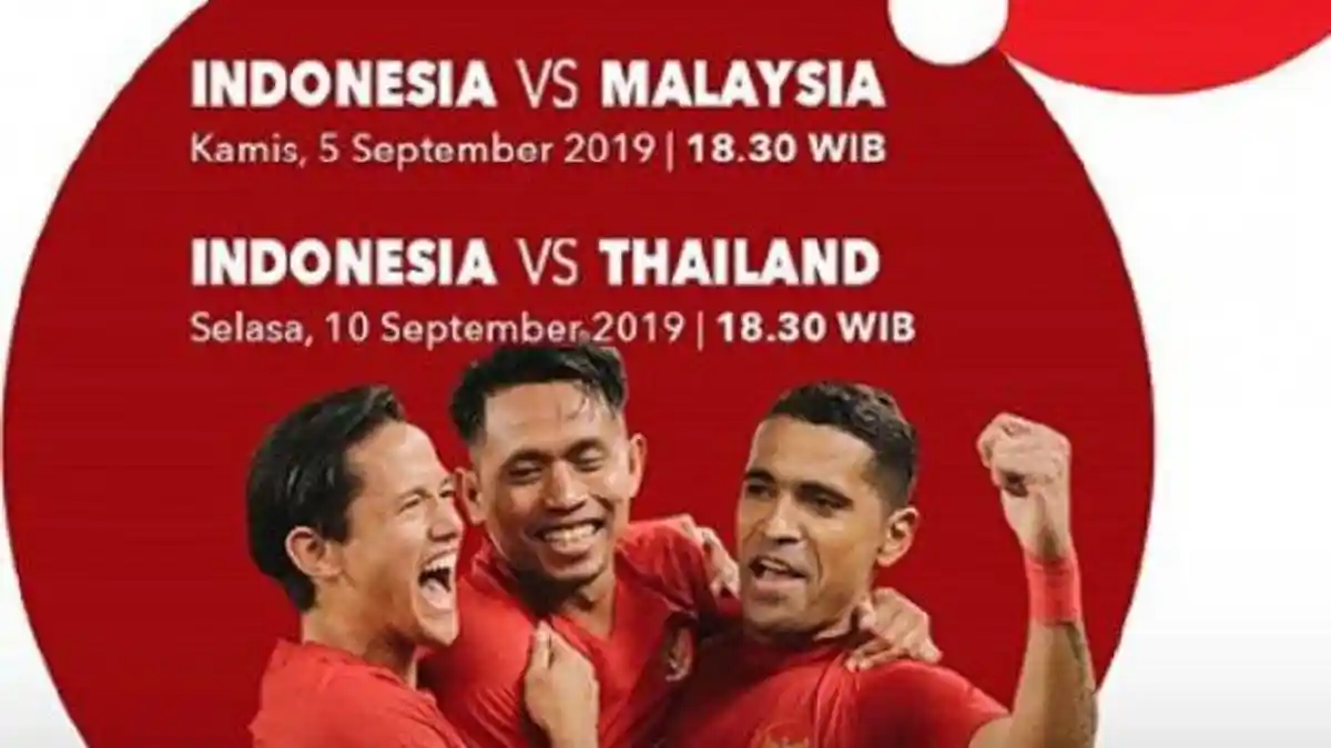 LINK Live Streaming Indonesia vs Malaysia, Kualifikasi Piala Dunia 2022 Zona Asia Malam Ini!