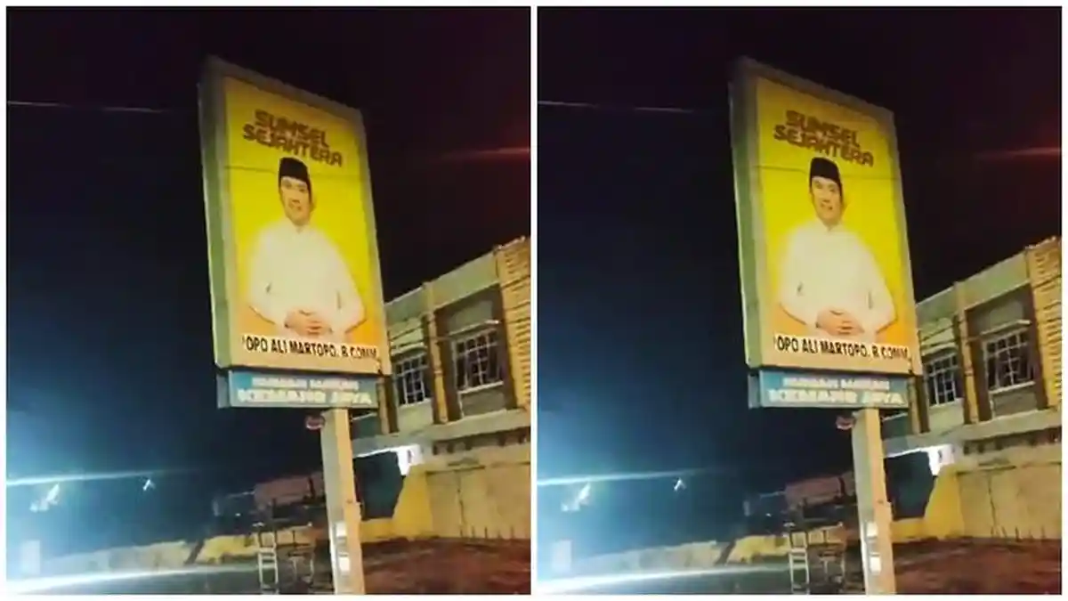 Billboard Popo Ali Mulai Bermunculan, HAPAL Optimis Jadi Kontestan Pilgub Sumsel 2024 