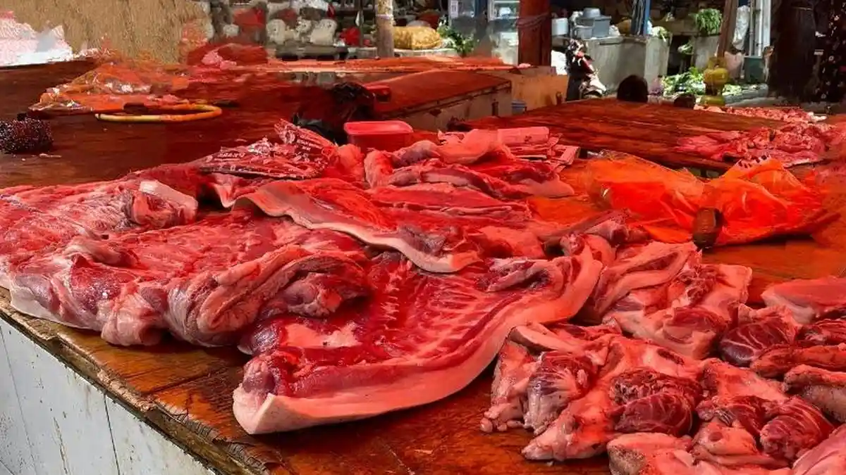 Info Harga Daging Babi di Manado Sulawesi Utara Rabu 11 September 2024, Belum Turun