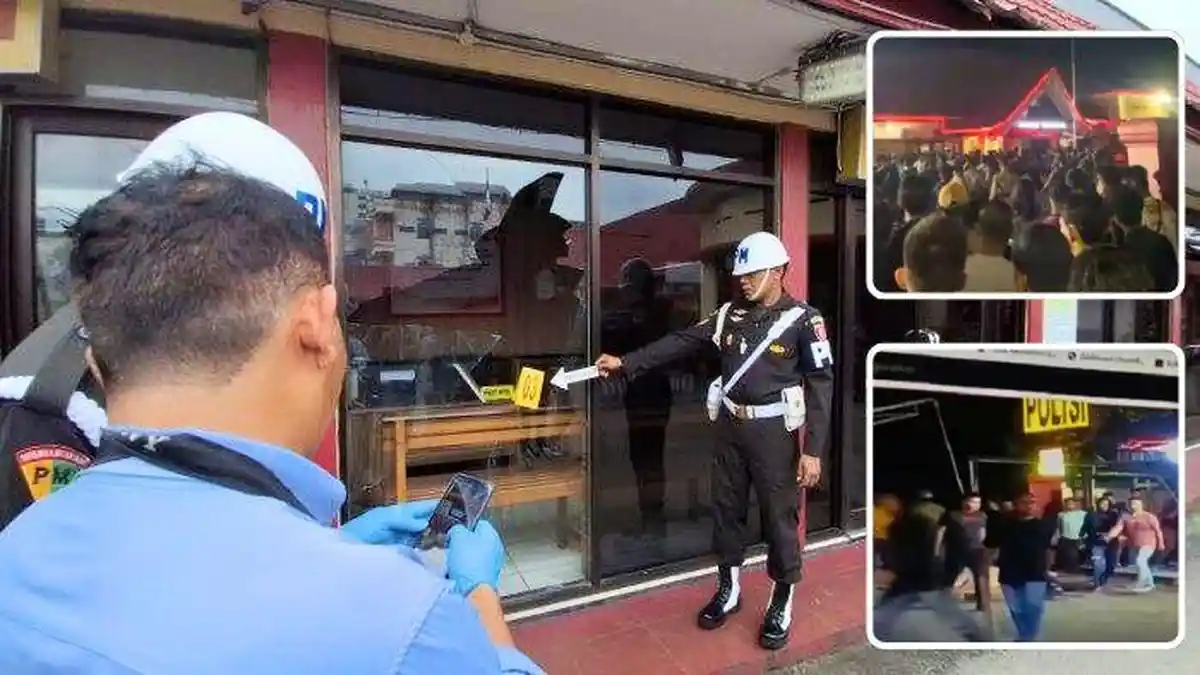 Daftar 7 Titik Kerusakan di Polres Tarakan Akibat Diserang Oknum TNI, 5 Polisi Terluka