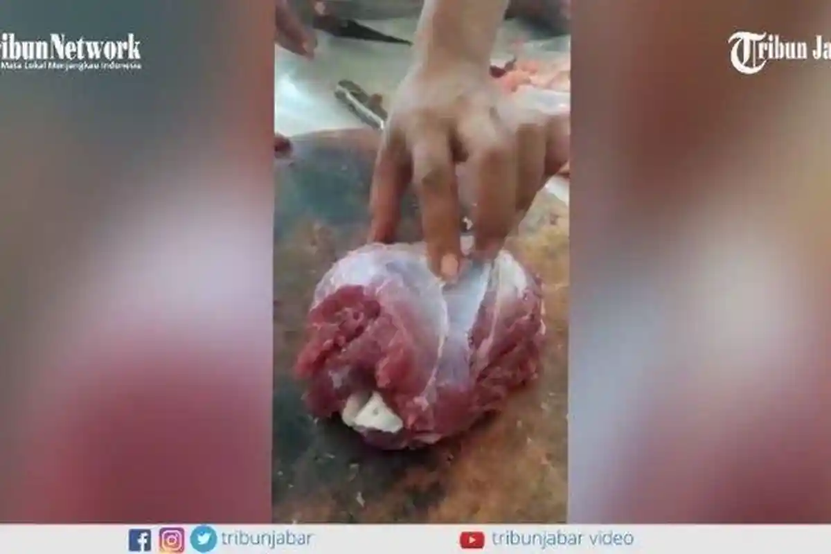 Daging Kurban Bergerak Sendiri Saat akan Dipotong-potong, Kejadian Langka Bikin Kaget Warga Sumedang