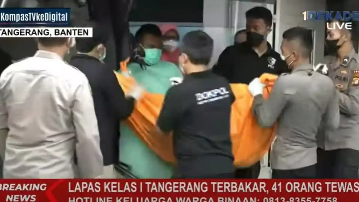 Kakanwil Beri Gambaran Penyebab 41 Napi Lapas Tangerang Tidak Bisa Diselamatkan