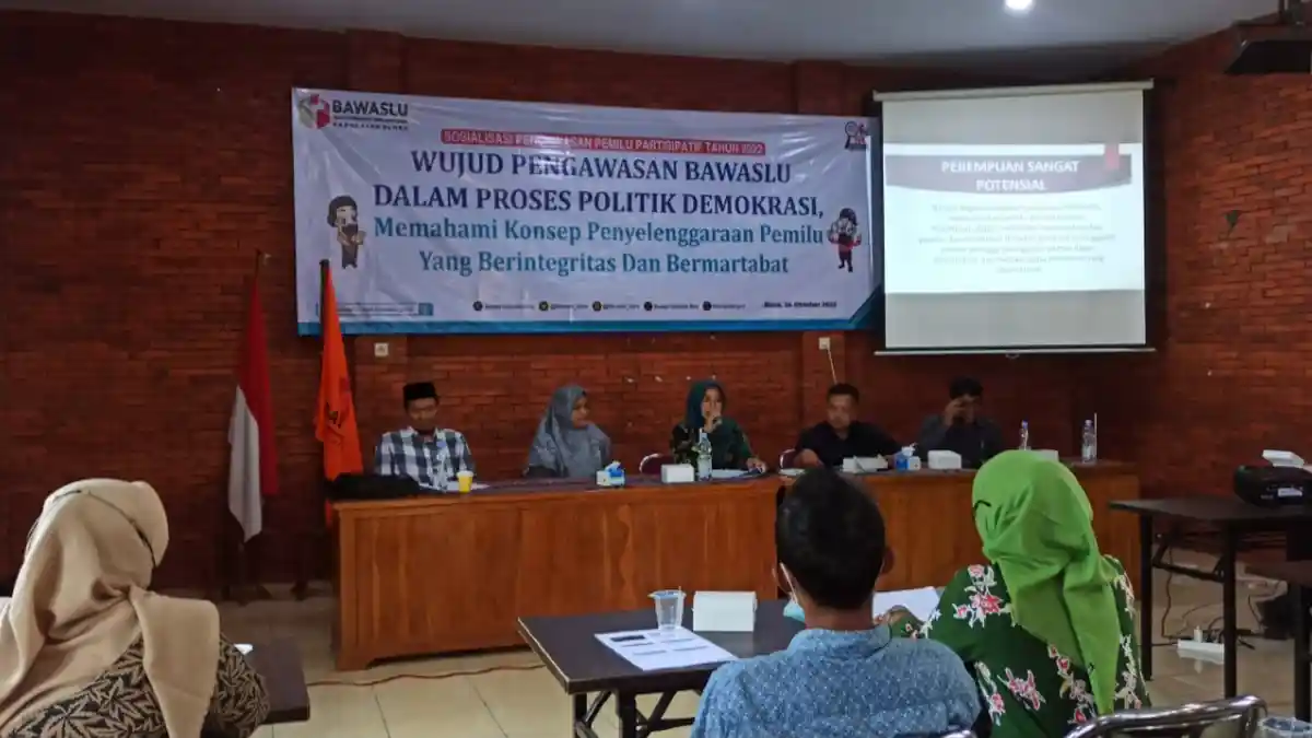 Sosialisasi Pemilu Blora, Politik Uang Dinilai Punya Daya Rusak Paling Tinggi
