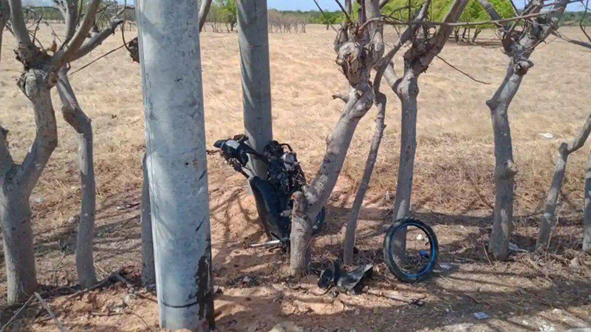 Sepeda Motornya Tabrak Tiang Listrik, Nyawa Ujang Haryadi Tidak Bisa Tertolong