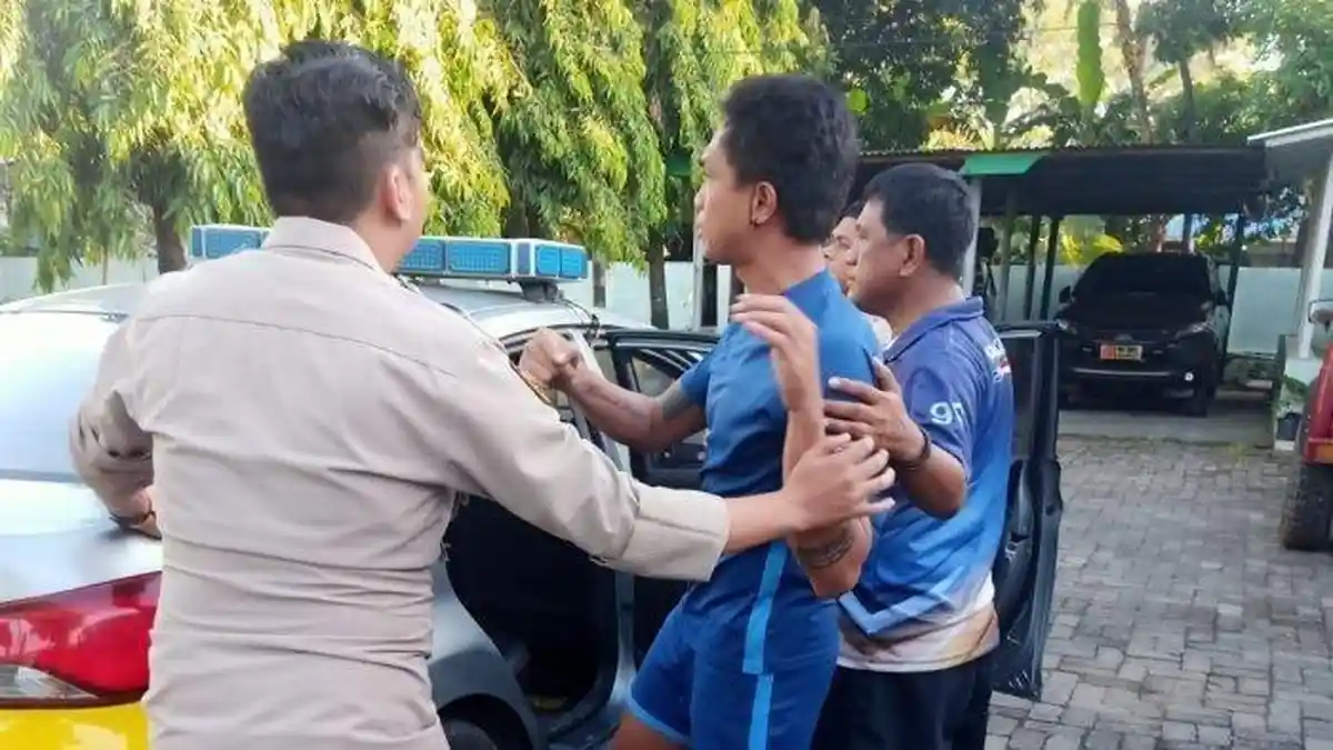 Eks Pemain PSM Makassar Diringkus Polisi terkait Kasus Penikaman Terhadap Sekuriti Karaoke