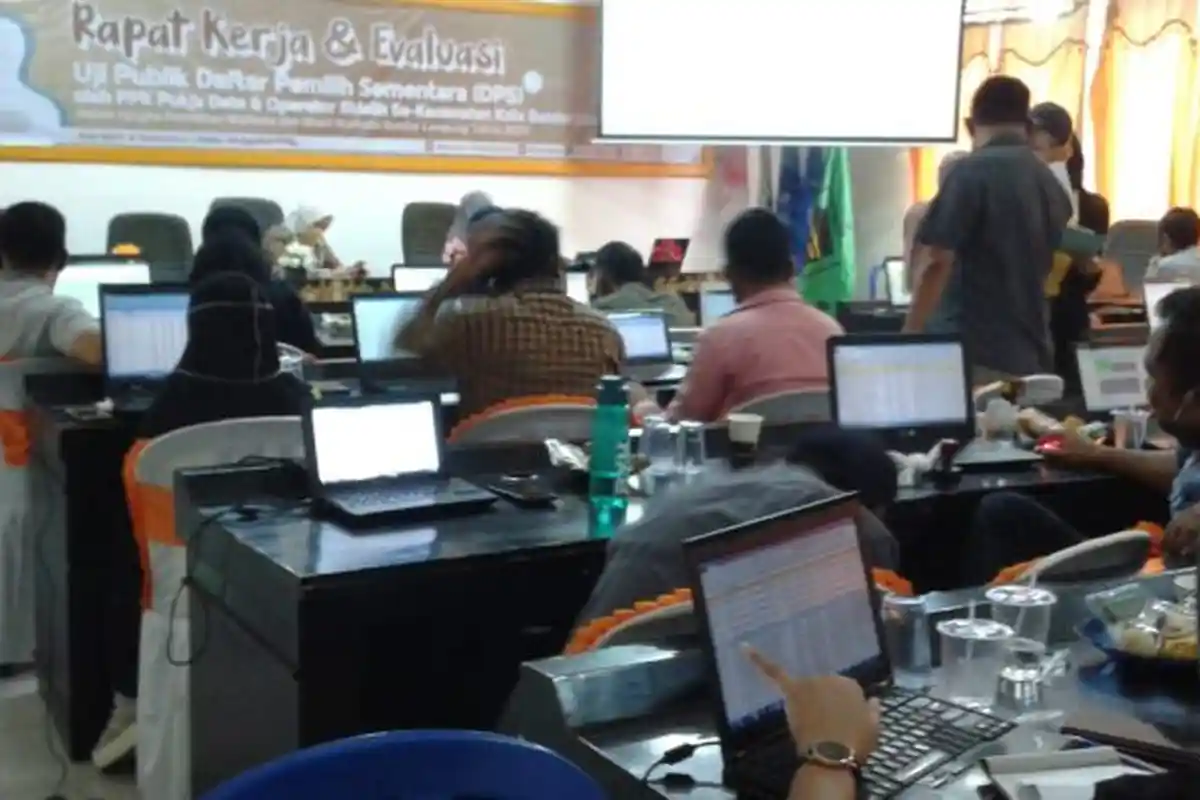 KPU Bandar Lampung Tindak Lanjuti Temuan Data Ganda dan Pemilih TMS yang Masuk DPS