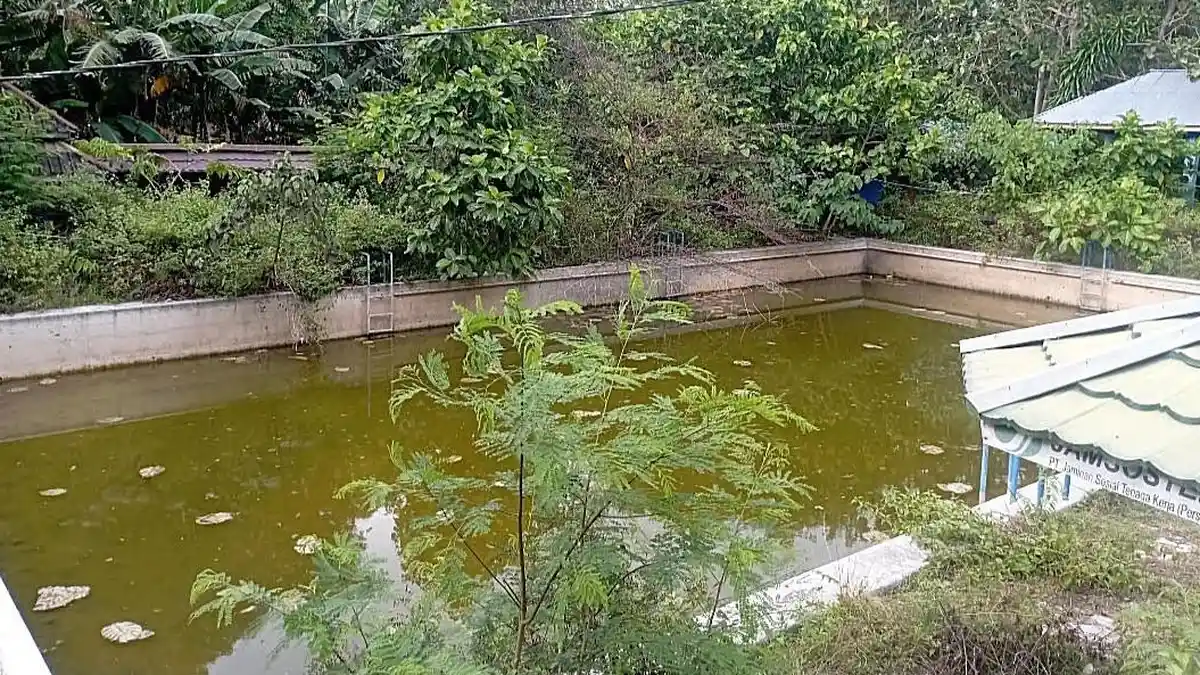 Suasana Horor di Wisata Pemandian Bak Potanga, Warna Air Menghitam