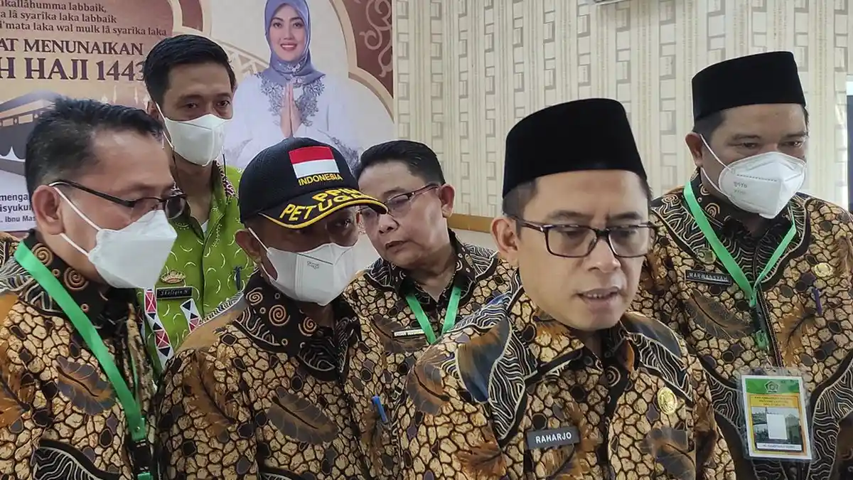 Wagub Nunik Lepas Calhaj Kloter Pertama asal Bandar Lampung Malam Ini