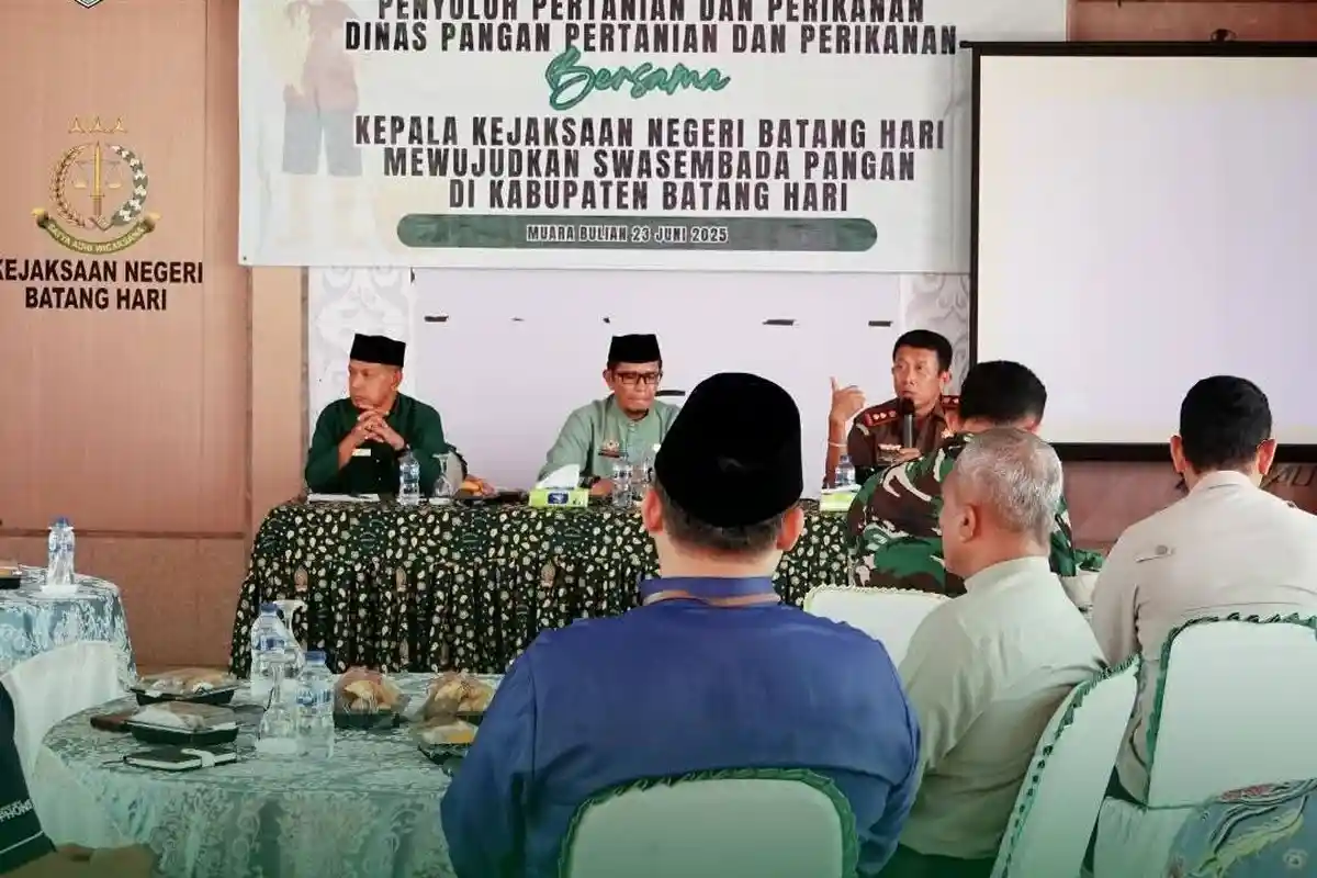 Pemkab Batang Hari Gandeng Kejari Wujudkan Ketahanan Pangan