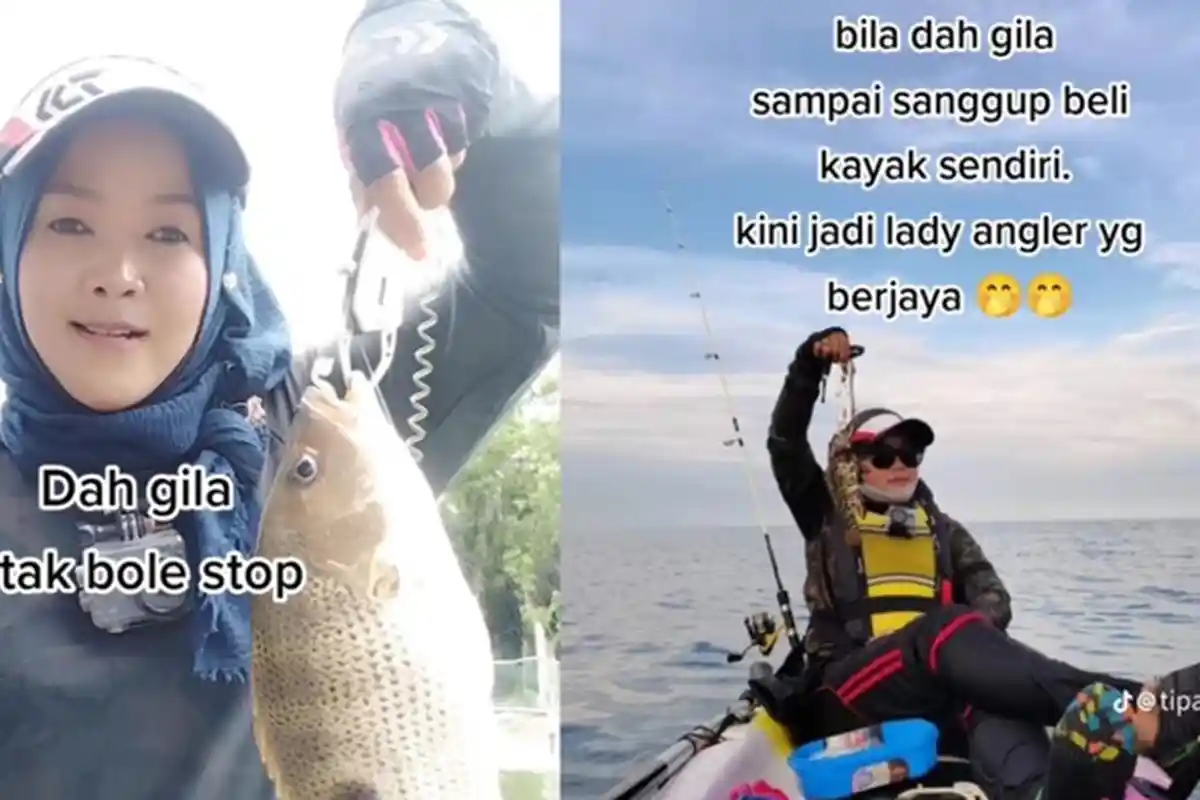 Kesal Ditinggal Suami Memancing, Istri 'Balas Dendam', Ikut Mancing Juga, Ending-nya Tak Diduga