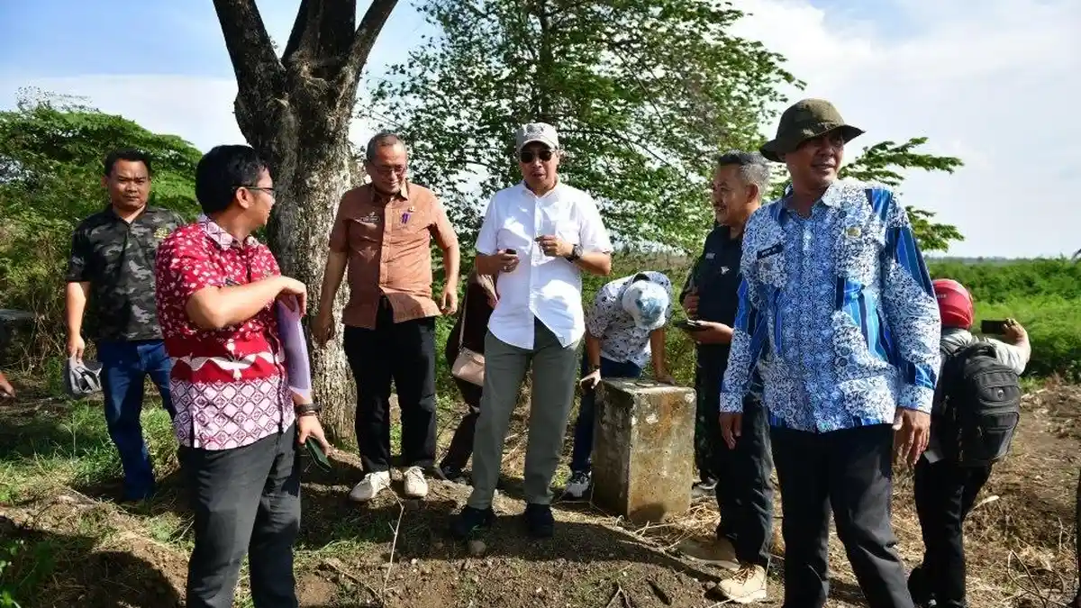 Pjs Bupati Indramayu Temukan Patok Batas  Wilayah Hilang dan Rusak di Perbatasan Majalengka