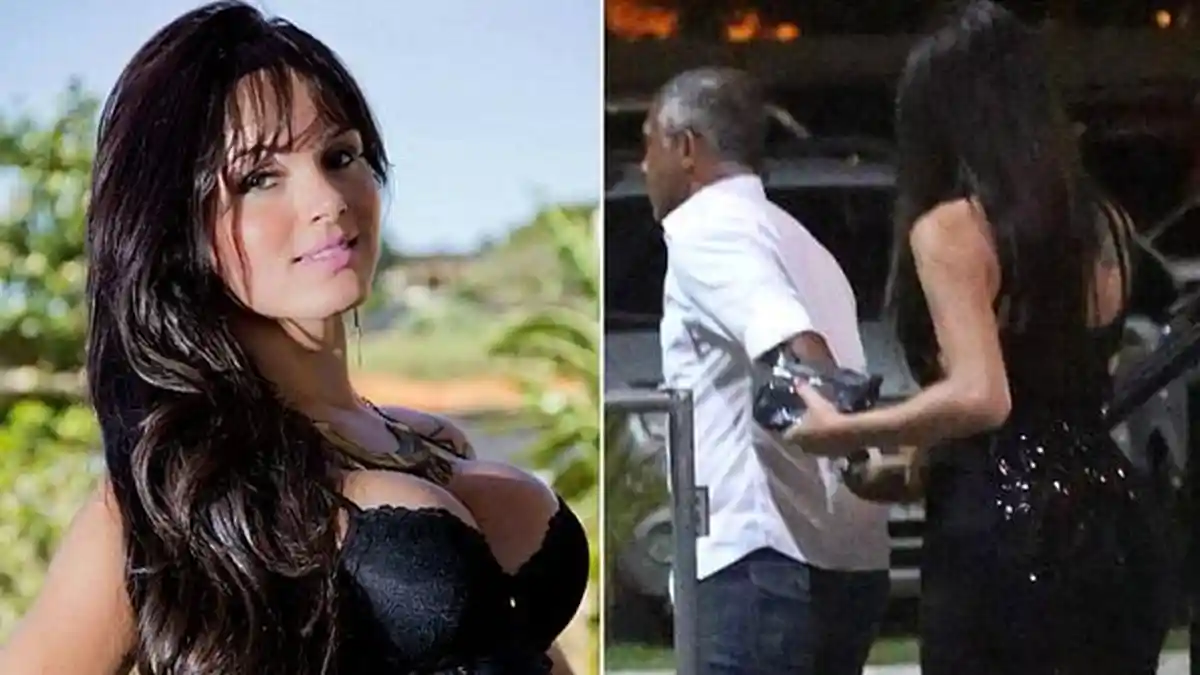 Mantan Bintang Sepak Bola Brasil Kencani Waria Cantik