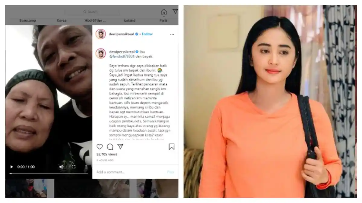 Dengan Suara Bergetar, Penerima Bantuan Beri Ucapan ke Dewi Perssik: Enggak Bisa Banyak Bicara Mbak
