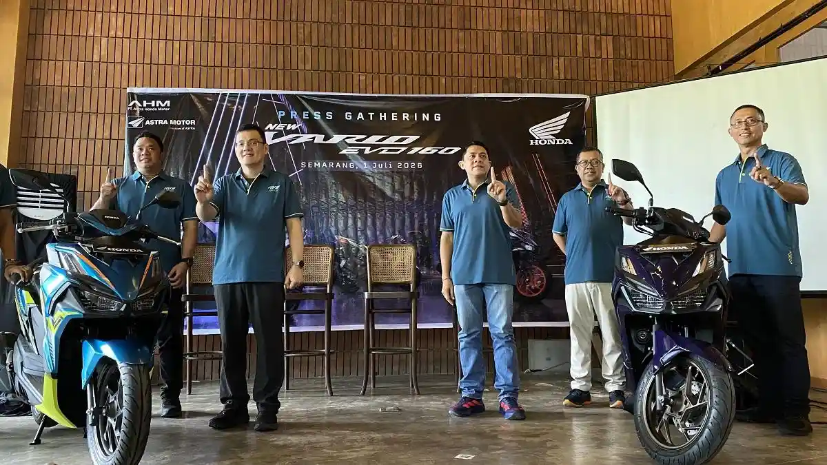 Baru Meluncur di Jateng, Inden New Honda Vario Evo 160 Langsung Tembus 700 Unit - Tribunjateng.com