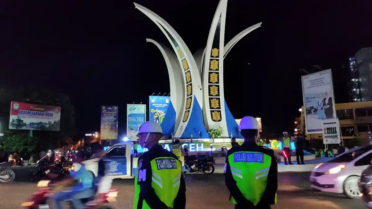 Malam Tahun Baru di Bawah Penjagaan Satpol PP, tak Ada Petasan dan Kembang Api di Langit Banda Aceh