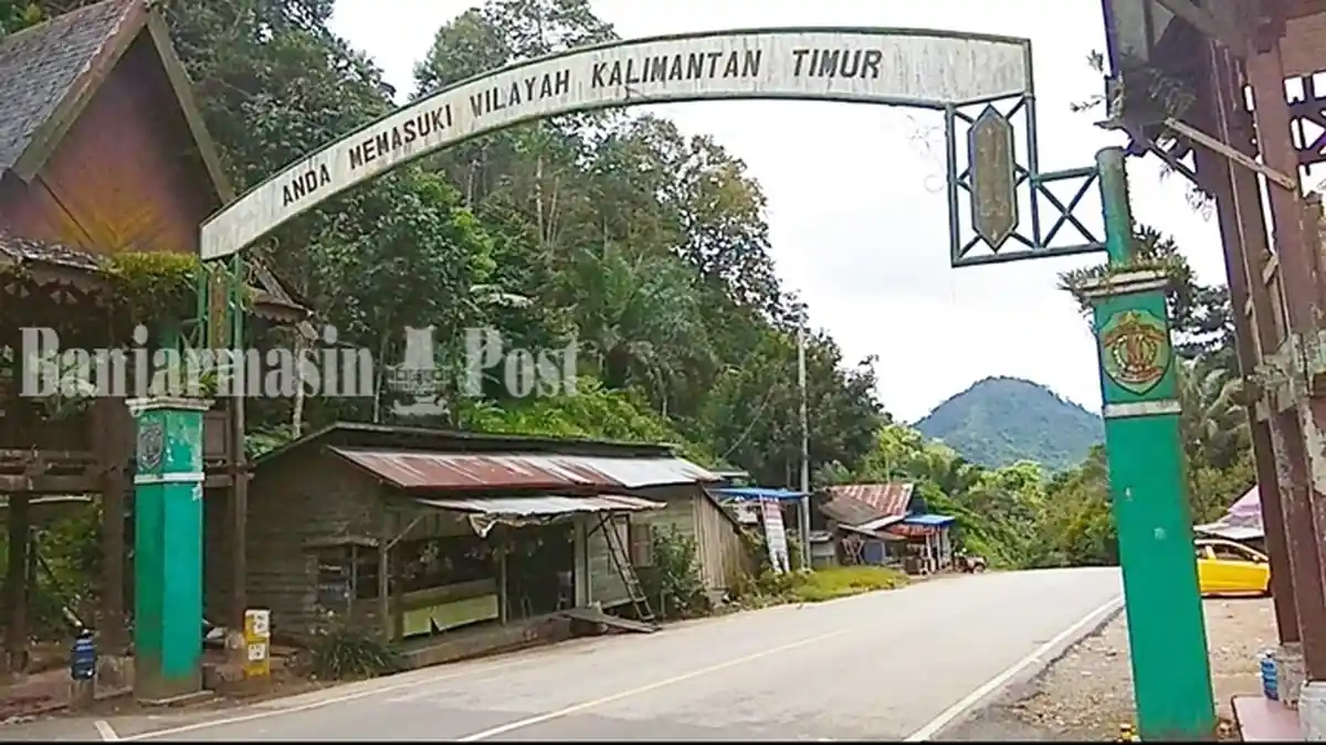 Wisata Kalsel, Gerbang Perbatasan Kalsel-Kaltim di Gunung Halat Tabalong