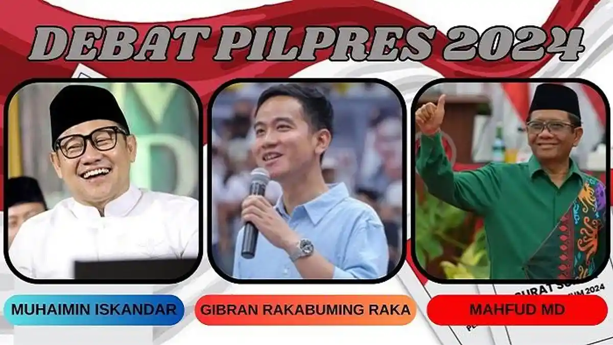 Siapa Moderator, Panelis dan Tema Debat Cawapres 22 Desember 2023? Ini Penjelasan KPU