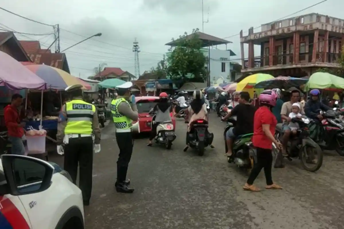 Polres HSU Gelar Operasi Keselamatan Intan, Sosialisaskan Cegah Corona