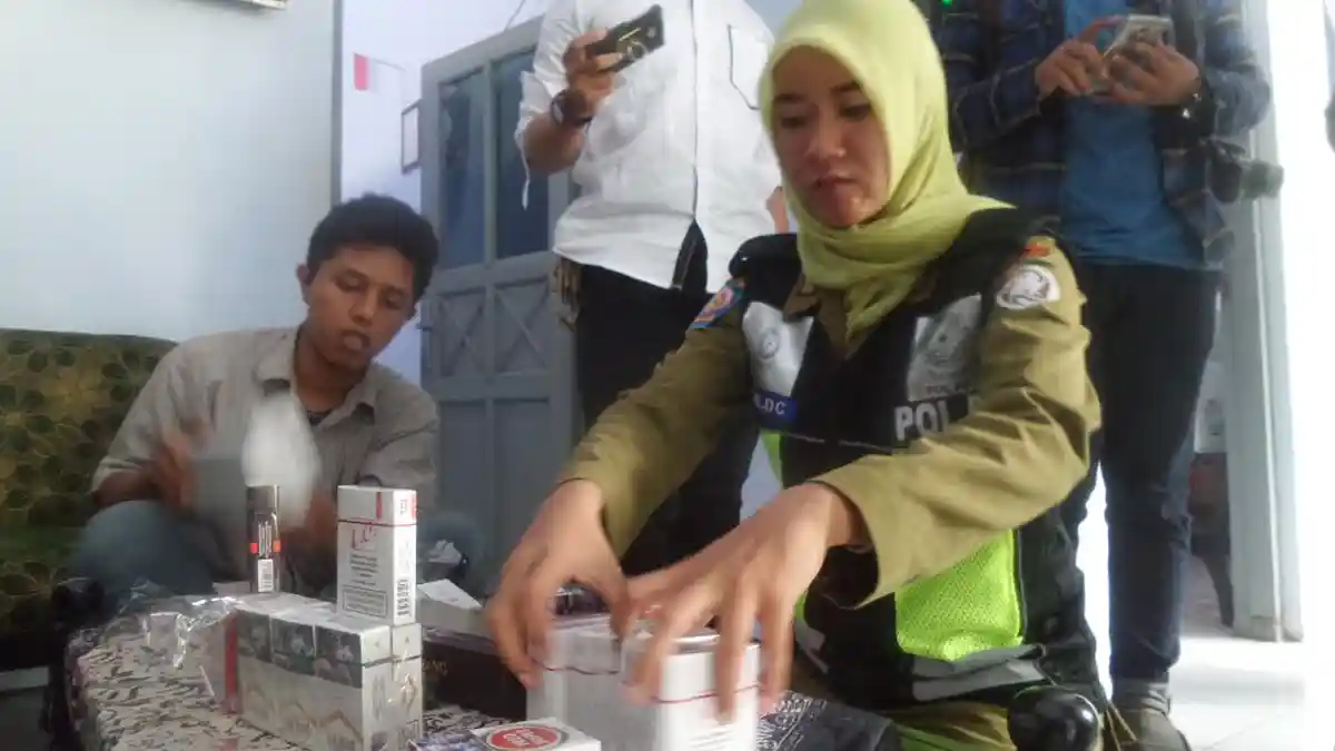 Terungkap, Rokok Tanpa Cukai di Kota Pekalongan Dipasok Dari Kudus dan Jepara