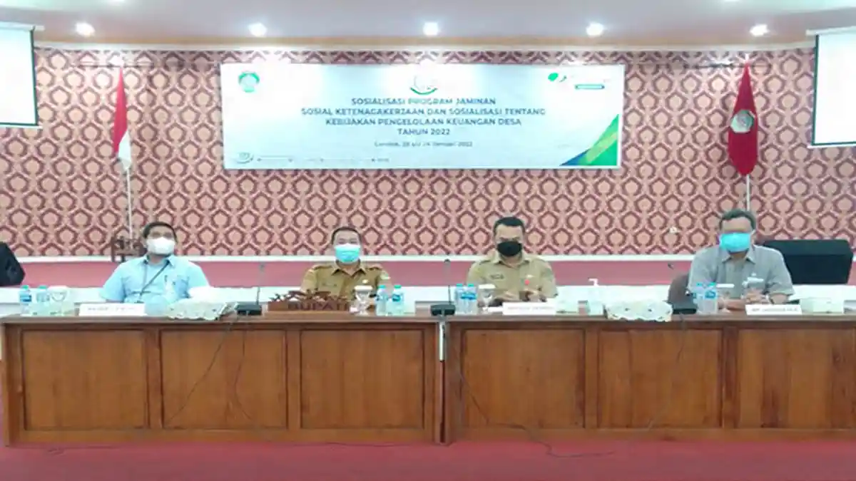 Sosialisasikan Program Jaminan Sosial Ketenagakerjaan, Pemkab Landak Kerjasama dengan BPJS