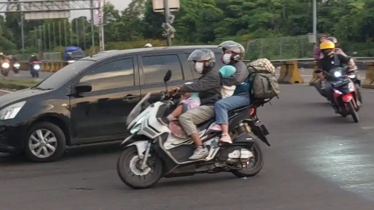 Cerita Pemudik Bogor - Sukabumi, Jarak Dekat Tapi Lelah Terjebak Antrean di Wilayah Bogor Sendiri