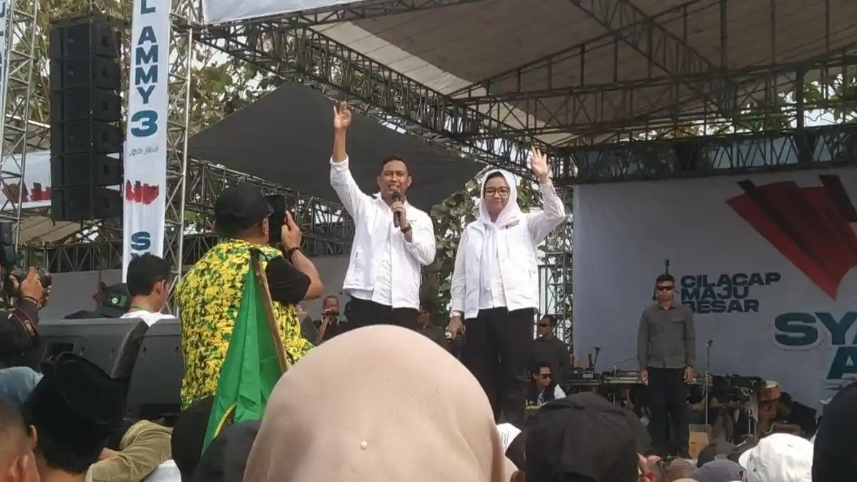 Sesuai Hitung Cepat, Pasangan Syamsul-Ammy Raih Suara Terbanyak Pilkada Cilacap Hasil Real Count KPU