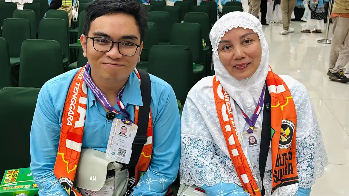 2 Saudara Asal Sultra Berangkat Haji Gantikan Orang Tua yang Meninggal Dunia