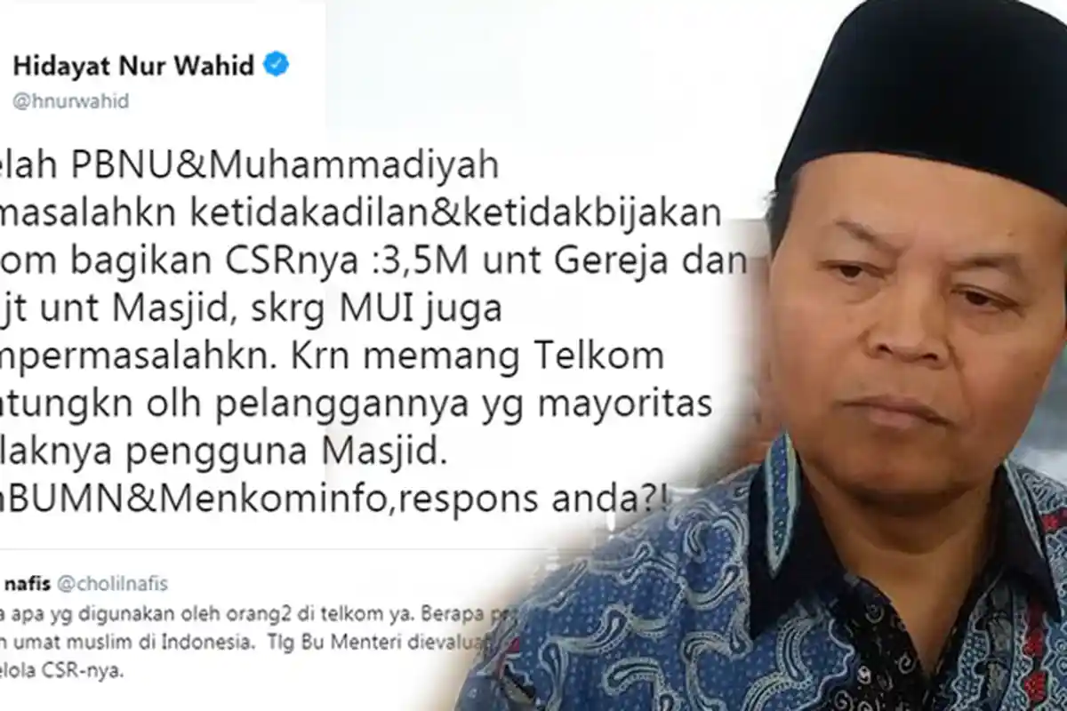 Wakil Ketua MPR 'Kritik' Dana CSR Telkom Rp 3,5 Miliar untuk Gereja dan Rp 100 Juta untuk Masjid