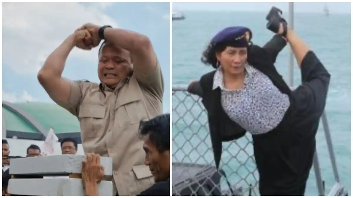 Susi Mengaku Senang Serahkan Jabatannya ke Edhy Prabowo, Tapi Menangis Saat Dibacakan Puisi