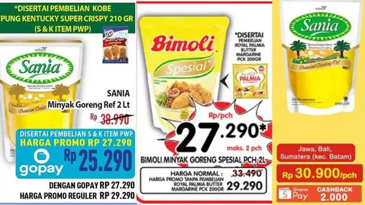 Harga CPO Yang Melonjak Picu Kenaikan Harga Komoditas Minyak Goreng di Pasar